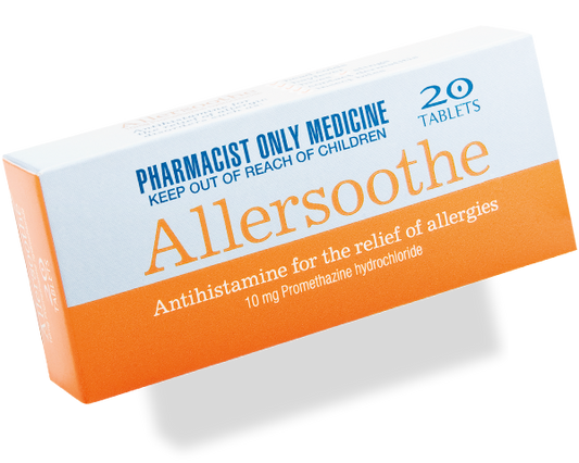 Allersoothe 10mg 20 tablets