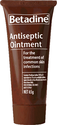 Betadine Antiseptic Ointment 65gm - DominionRoadPharmacy