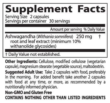 Doctor's Best Ashwagandha with Sensoril Veggie Caps 60's