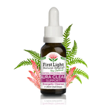First Light Aura-Clear Support Flower Essence Oral Drops 20ml – Natural Energetic Protection Remedy