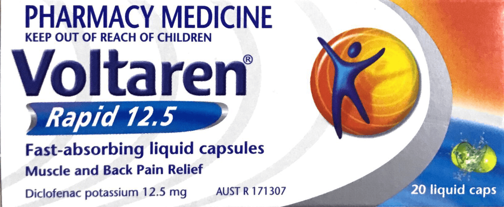 Voltaren Rapid 12.5 - fast absorbing liquid capsules 20