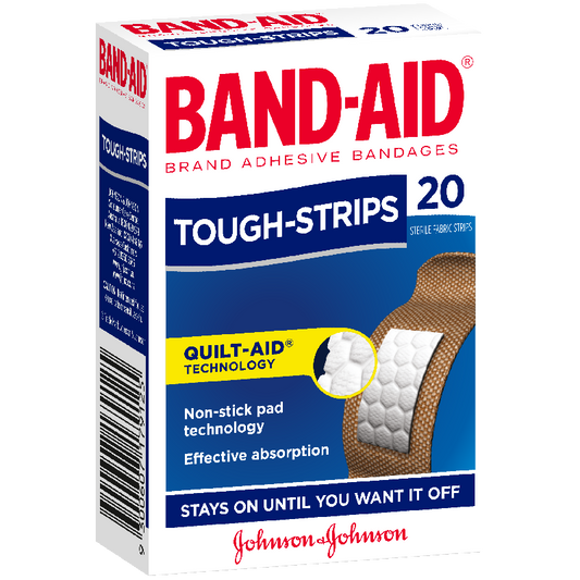 Band-Aid Tough Strips Regular - DominionRoadPharmacy