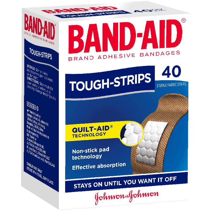 Band-Aid Tough Strips Regular - DominionRoadPharmacy