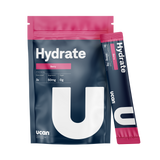 UCAN Hydrate Electrolyte Sachets Berry Box of 12 | Zero Sugar Electrolyte Packets
