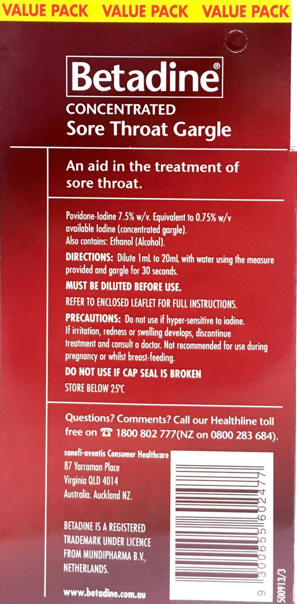 Betadine Sore Throat Gargle 40ml Anti Viral Anti Bacterial antibacterial,antiviral,bacteria,betadine,Betadine Sore Throat Gargle 40ml Anti Viral Anti Bacterial,difflam,gargle,google,iodine,issues,sore throat,virus