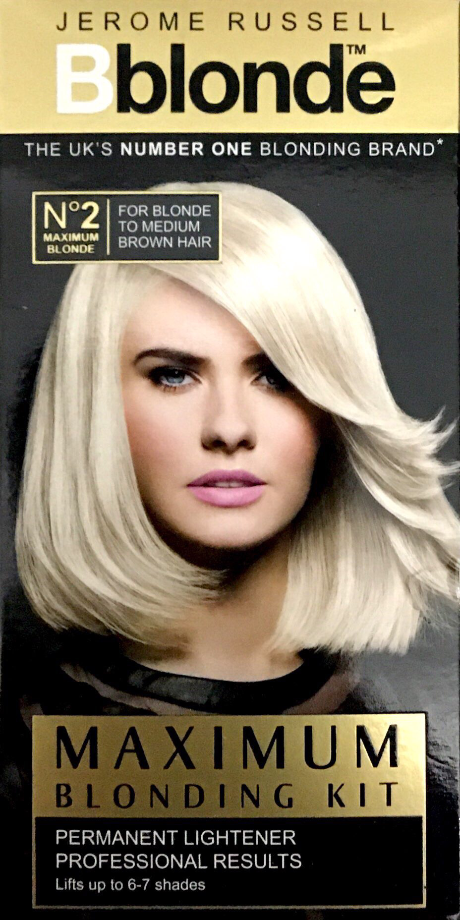 JR Bblonde Maximum Blonding Kit - Blonde to medium Brown hair