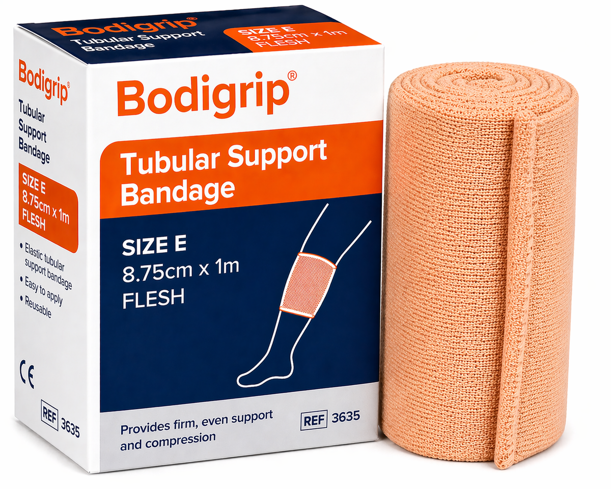 Bodigrip Tubular Support Bandage E 8.75cm x 1m Flesh