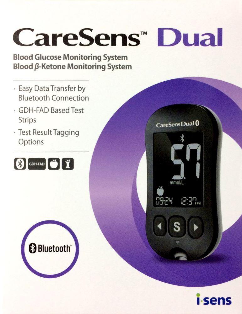 CareSens Dual Blood Glucose & Ketone Monitoring System - DominionRoadPharmacy