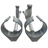 Forearm Crutches - Lightweight, Durable, Dual Adjustable Sections - image 2