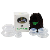 Silicon Cupping Rounded Edges - Set Of 4 White Box