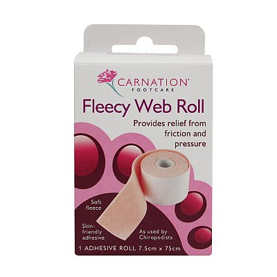 Carnation Fleecy Web Roll