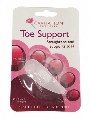 Carnation Toe Support