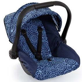 Bayer Deluxe Car Seat With Conopy Blue