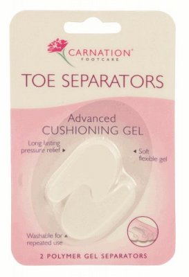 Carnation Toe Separators 2pk