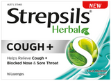 Strepsils Herbal Cough Lozenges Fresh Menthol 16 Pack