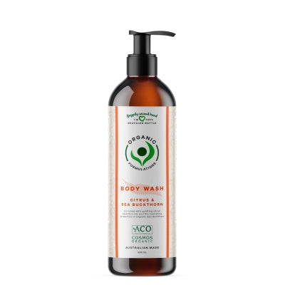Organic Formulations OF Citrus Sea Buckthorn Body Wash 500ml