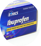 Ethics Ibuprofen 200mg - 100 tablets-Pharmacy Medicine Quantity Restriction (1)Applies - DominionRoadPharmacy