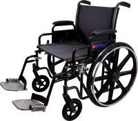 Premium Heavy Duty Self Propelled Wheelchair 22"