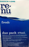 B&L Renu fresh duo pack contact lens 475 ml - DominionRoadPharmacy