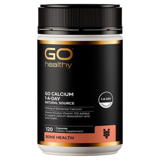 Go Healthy Go Calcium 1-A-Day 120 capsules