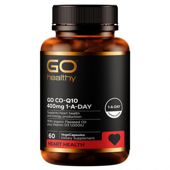 Go Healthy CoQ10 400mg Capsules 60caps