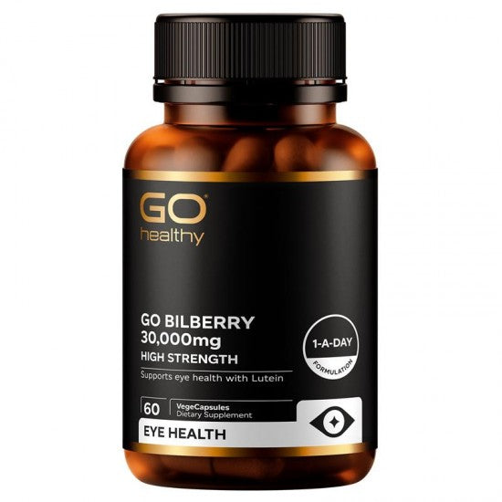 Go Healthy Go BILBERRY 30,000mg 60 Capsules