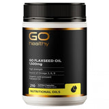 Go Healthy Go Flaxseed Oil 1000mg 220 Softgel capsules
