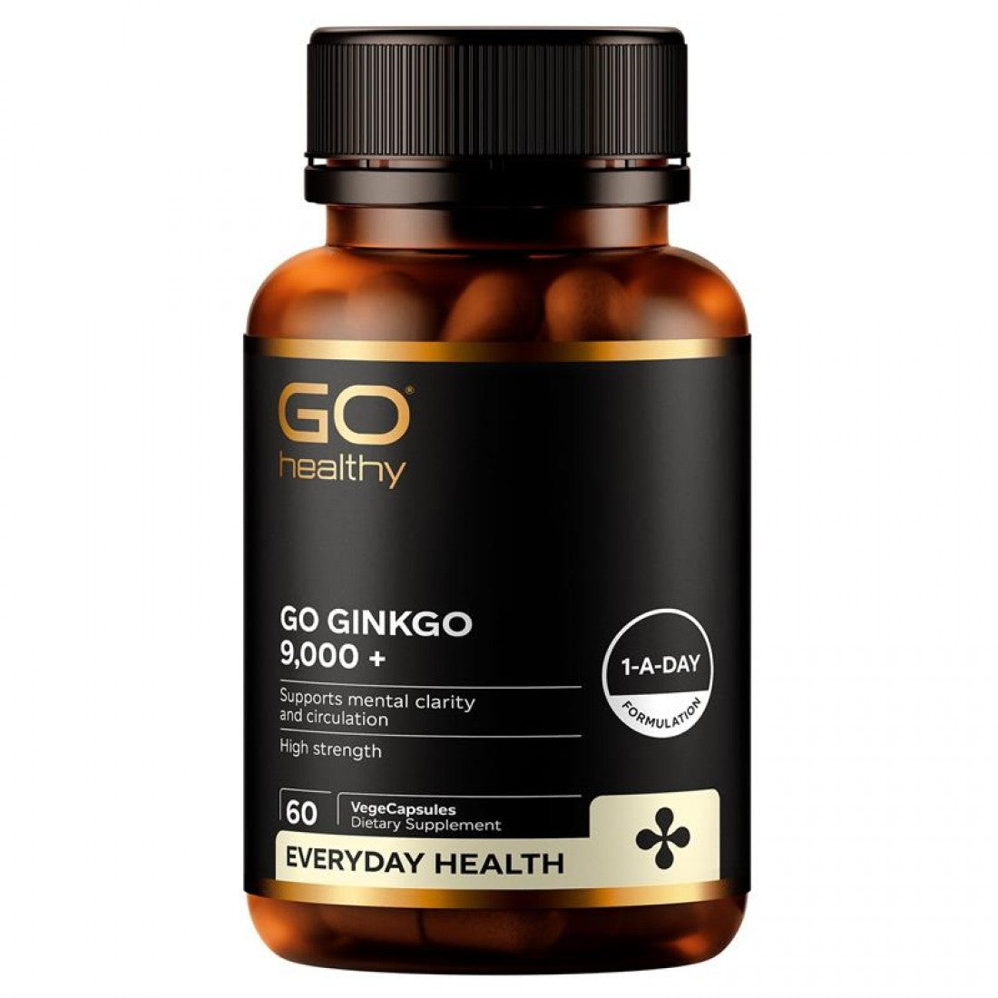 GO Healthy Ginkgo 9000+ 60 Capsules