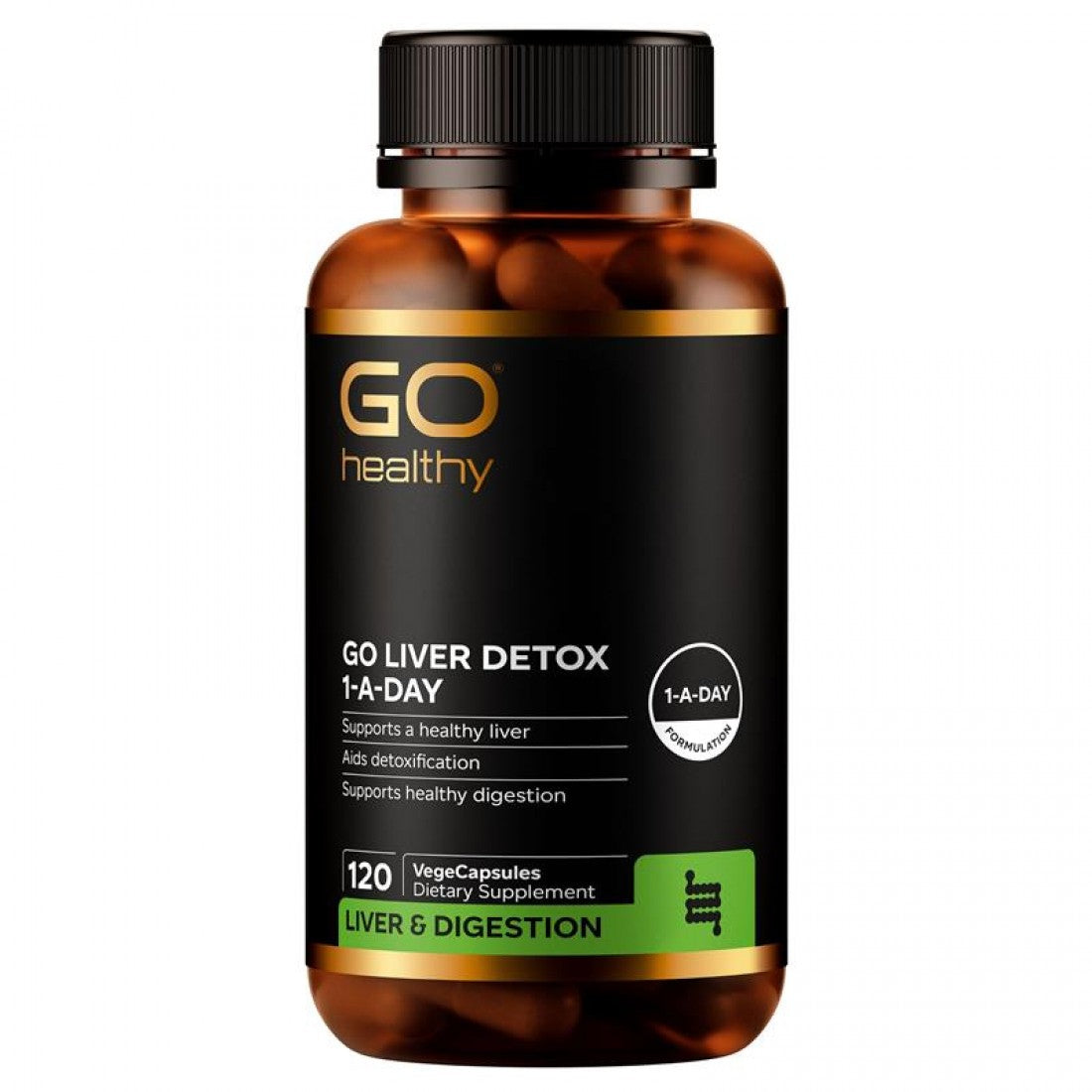Go Healthy Liver Protection Detox Capsules 120 Capsules