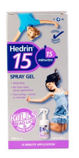 HEDRIN Headlice Treatment Gel 100ml - DominionRoadPharmacy