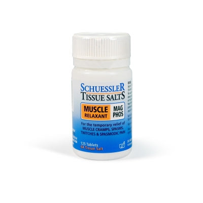 Schuessler Mag Phos (8. Muscle Relaxant) 125 tabs