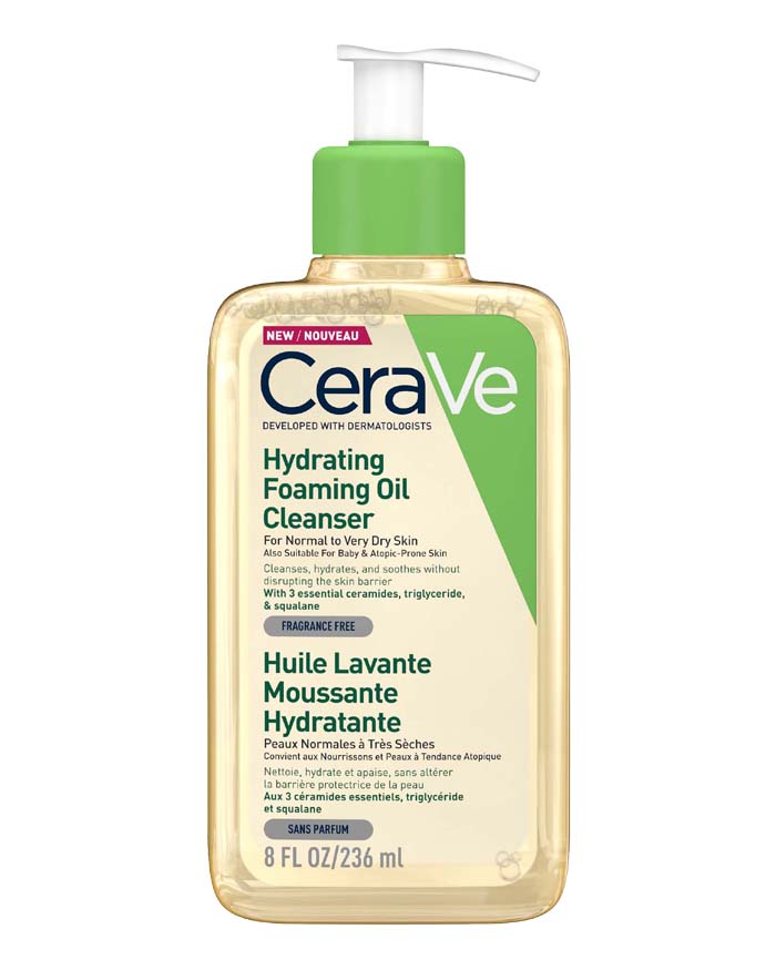 Cerave Hydrating Foaming Oil Cleanser 236ml / 473ml Caring Wash Hydrating Cleanser,Cerave Foaming Cleanser,Facial Cleanser.,Foaming Cleanser,Foaming Oil Cleanser,hydrating,Hydrating Cleanser,Hydrating Skin Care,Hydrating Skincare,Moisturising and hydratin
