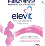 Elevit Pre-conception &amp; pregnancy multivitamin 100 tablets - Pharmacy Medicine