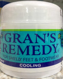 Grans Remedy for smelly feet & footwear Cooling 50 gm cooling,foot powder,gran's,grans remedy,issues,smelly feet