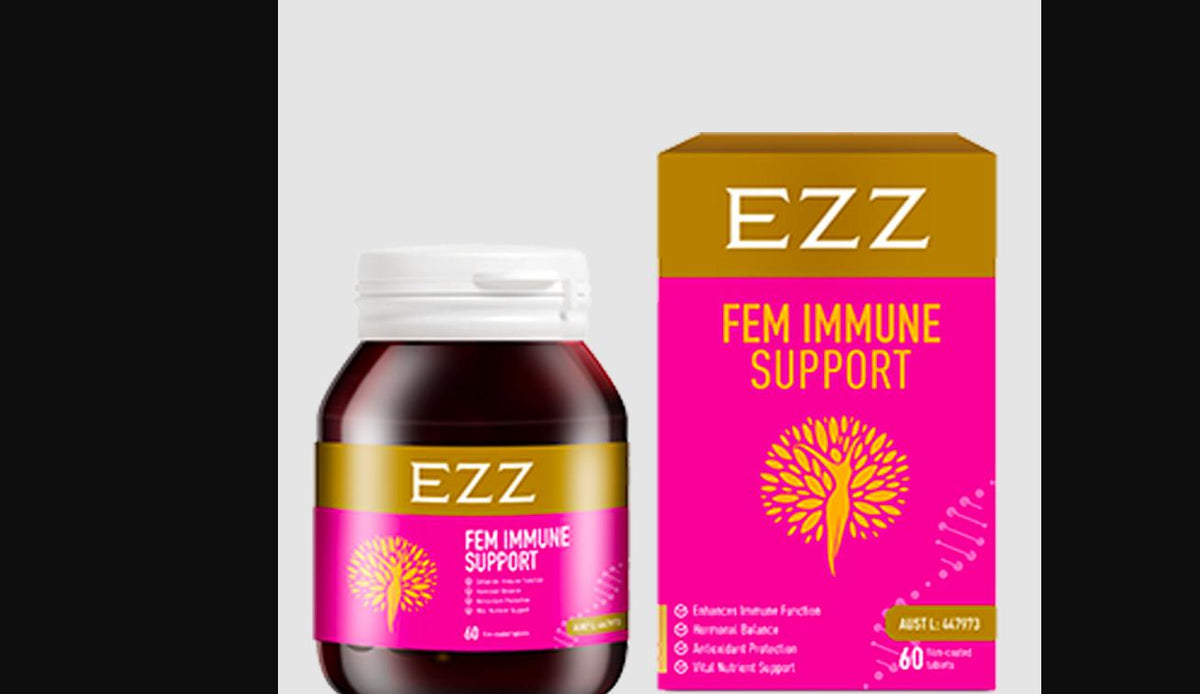 EZZ Fem Immune Support Formula 60 Tablets