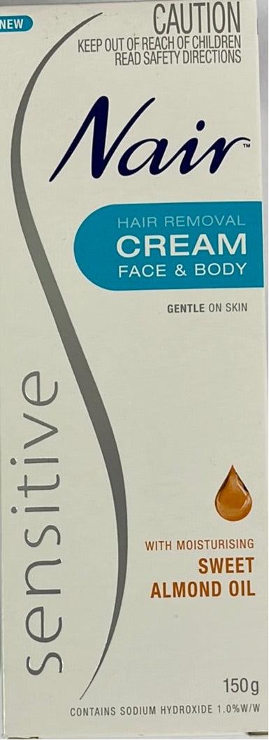 Nair Hair Removal Cream Face &amp; Body 150 g