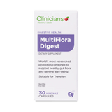 Clinicians MultiFlora Digest 30 Vege Capsules