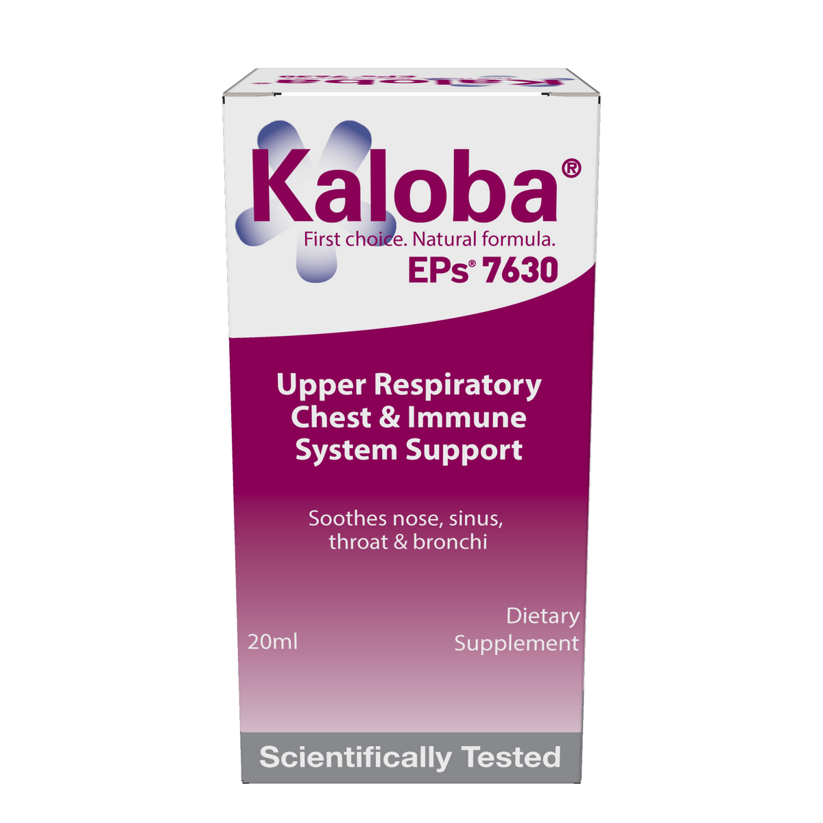 Kaloba EPs 7630 Upper Respiratory Chest &amp; Immune System Support 20ml