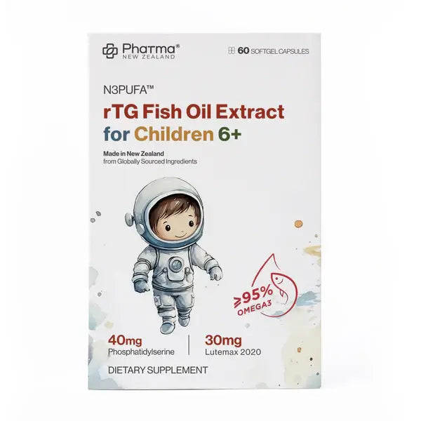 rTG Fish Oil Extract for Children 6+ Omega3 ≥95% 60 Softgel Cap Fish Oil,Fish Oil Extract Ultra Pure,Fish Oil Ultra Pure,high strength omega 3,Kids Fish Oil,omega,omega 3,omega 3 fatty acids,Omega-6,omega3,ultimate omega