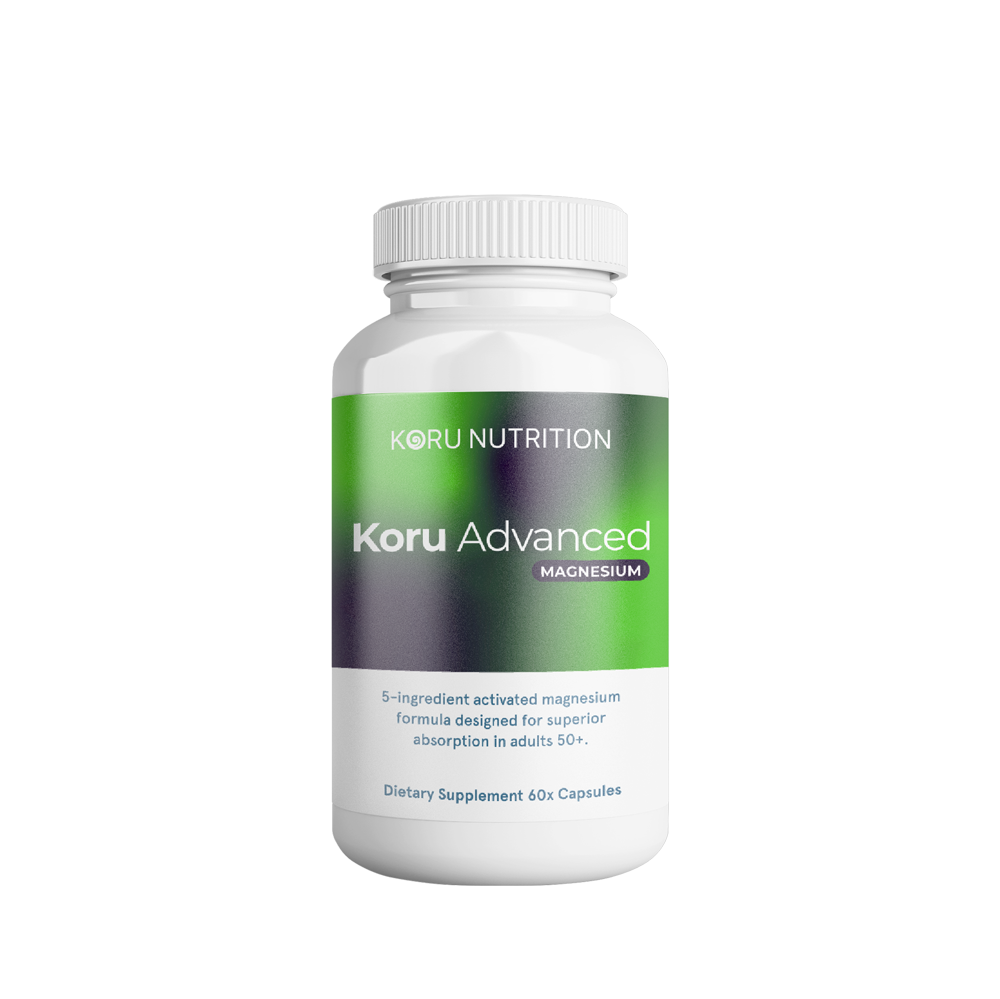 Koru Advanced Magnesium 60 Capsules front view