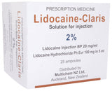 Lidocaine Amps 25 X 5ML