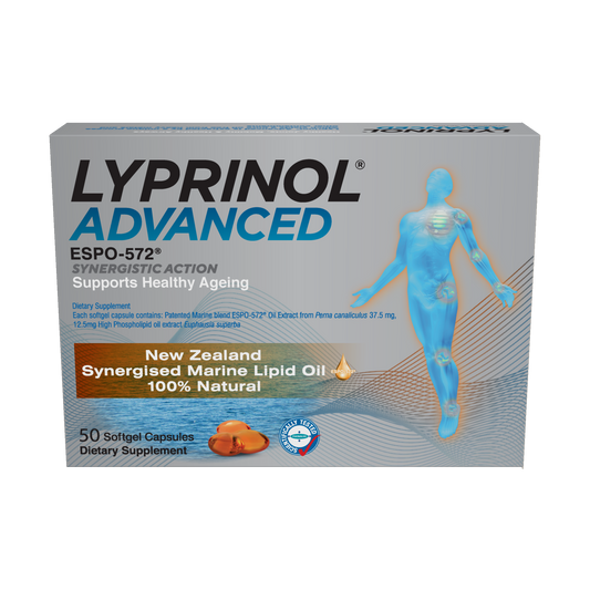 Lyprinol Advanced Marine Lipid Joint Health 50 capsules