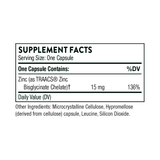 Thorne Zinc Bisglycinate 15 mg 60 Cap