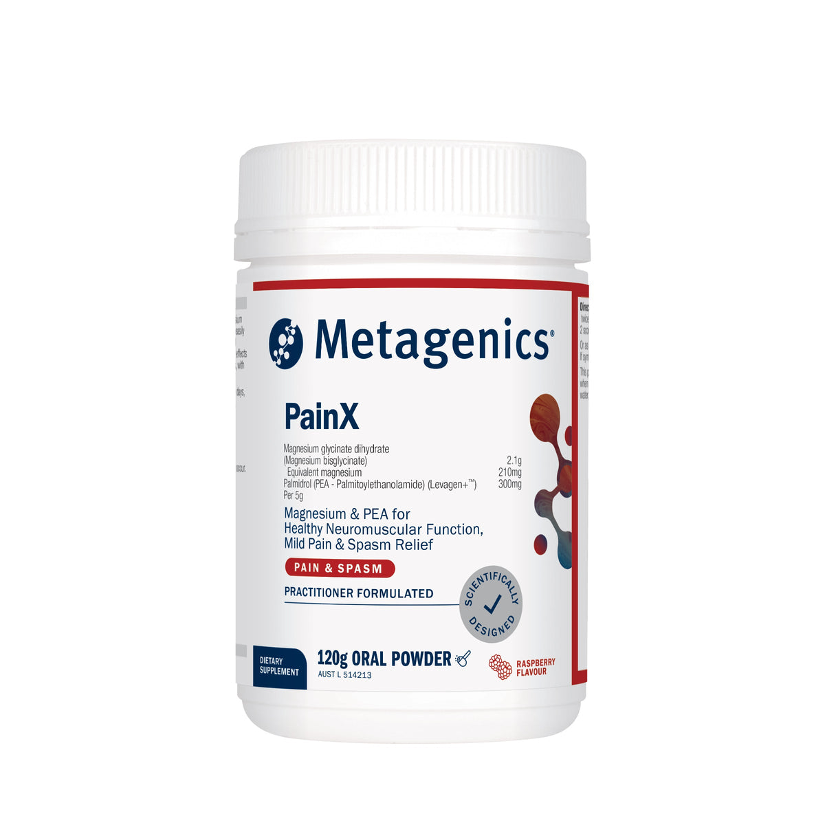 PainX Raspberry 120g Powder