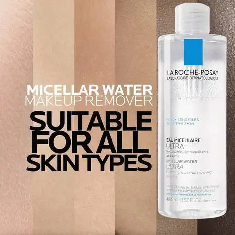 La Roche-Posay's Micellar Sensitive Skin 400ml Acne-Prone,all skin tones,Anthelios Ultra Cream Xl Spf 50+ 50ml,Anthelios Ultra-light Invisible Fluid Tinted Spf50+ 50ml,Anthelios Uv Clear Sunscreen Spf 50,Caring Wash Hydrating Cleanser,Dermo-cleanser,Dry T