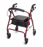 Mobilis&reg; walking frame - Blue / Red / Silver - Free Shipping