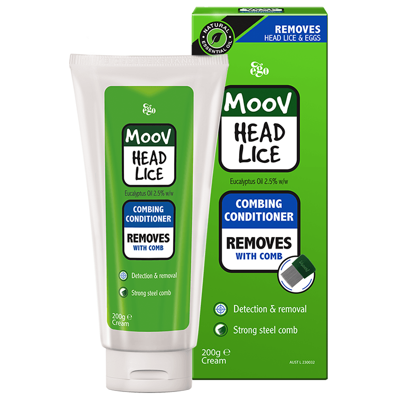 Ego Moov Head Lice Combing Conditioner 200ml - DominionRoadPharmacy