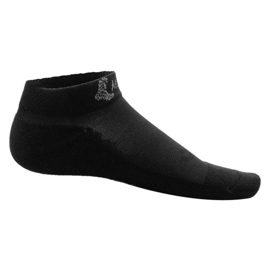 Mue4702 Graduated Compression Ankle Socks Black Pair For Improved Circulation And Compression
