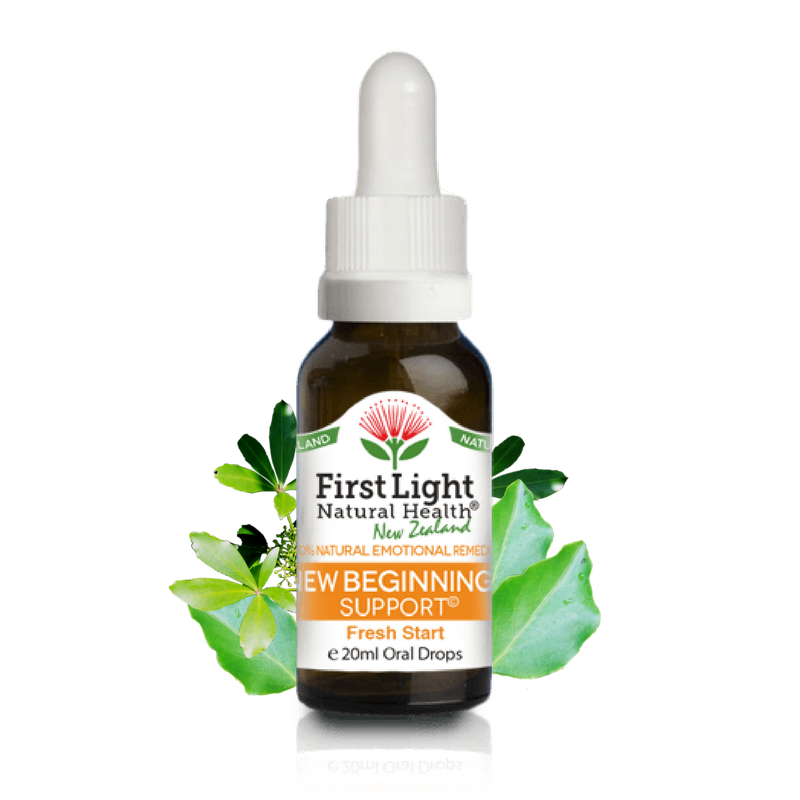 First Light New Beginnings Support Flower Essence Oral Drops 20ml