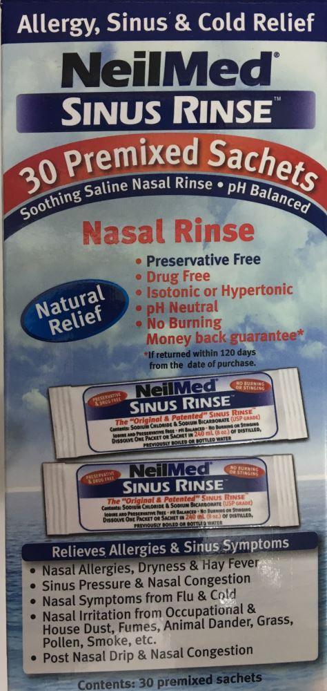 Neilmed Sinus Rinse 30 sachets